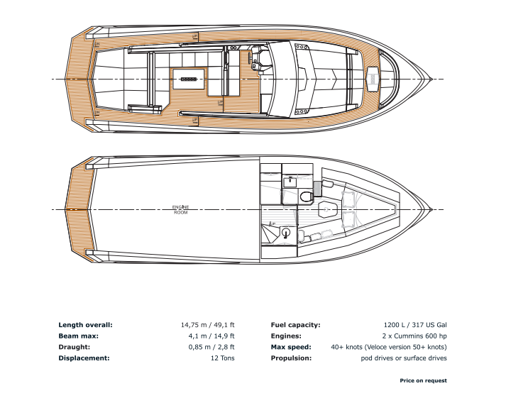 Планировка Vanquish VQ48